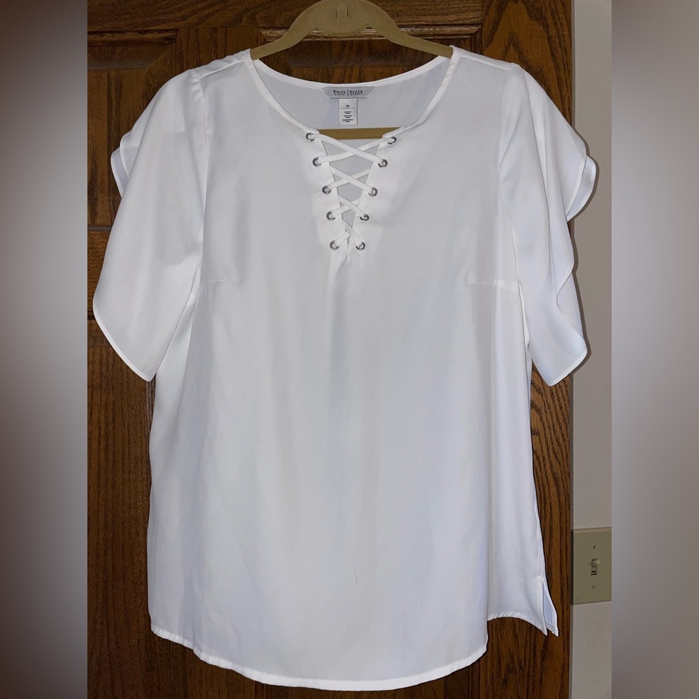 White lightweight blouse